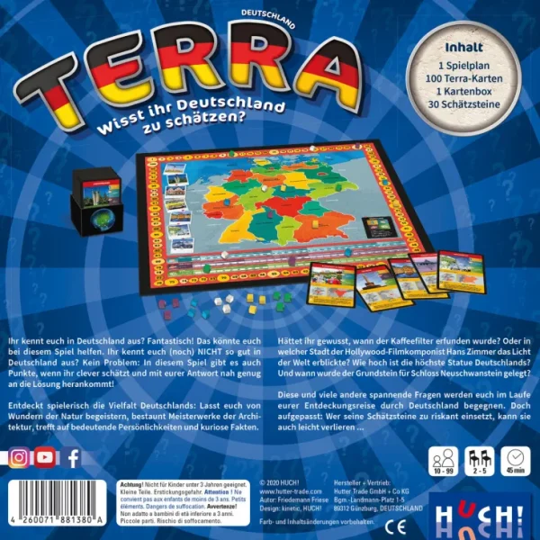 Spiele Für Kinder>HUCH! »Terra Deutschland«