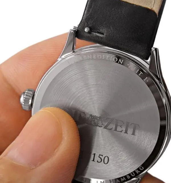 Armbanduhren>Hentschel Uhrenmanufaktur Uhrenedition »ZEIT 1« aus Edelstahl