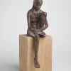 Alle Skulpturen | Bronze>Ars mundi Valerie Otte: »Lesende«