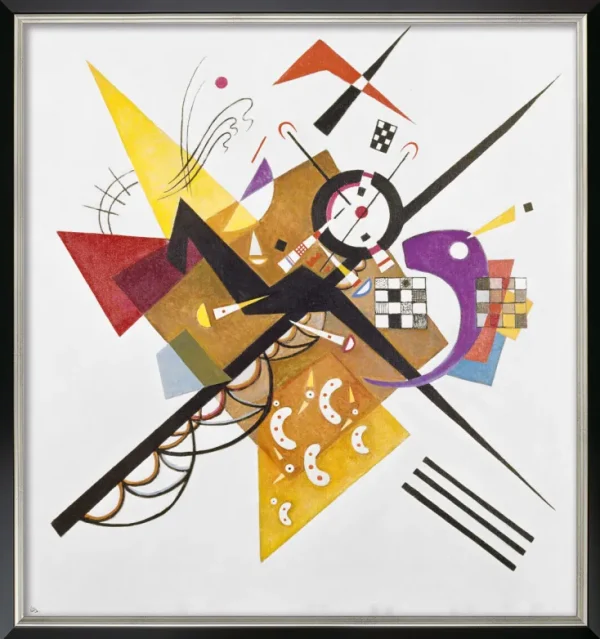 Alle Werke>Ars mundi Wassily Kandinsky: Bild »Auf Weiß II« (1923)