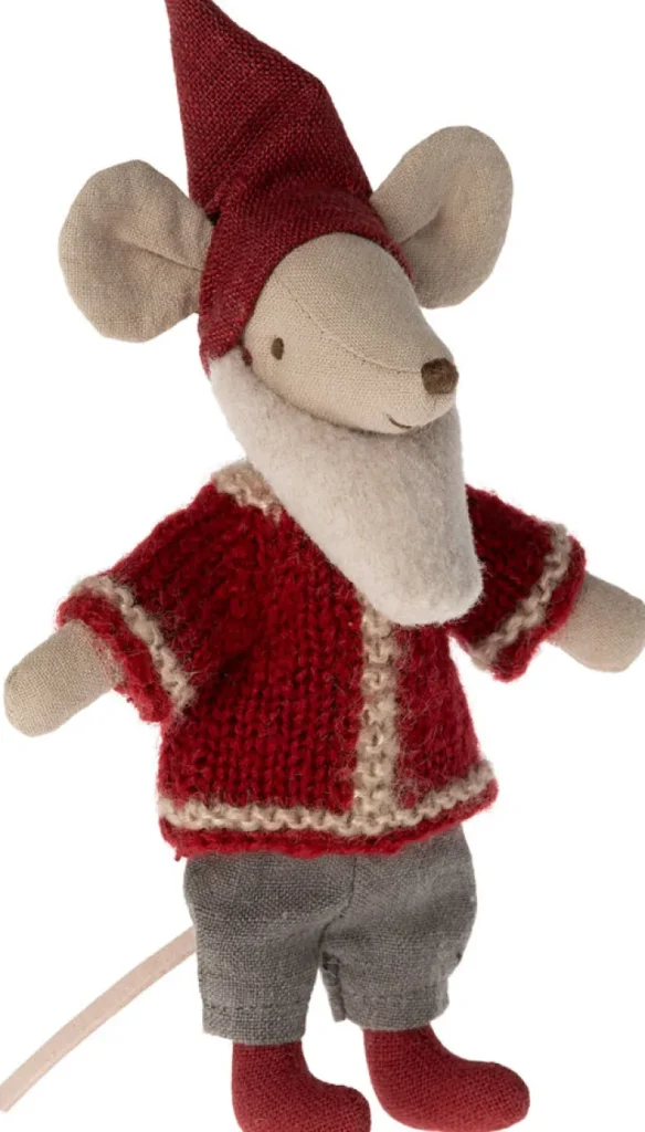 Nikolausgeschenke | Kuscheltiere & Puppen>Maileg »Weihnachtsmann« Maus