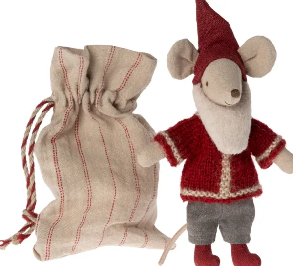 Nikolausgeschenke | Kuscheltiere & Puppen>Maileg »Weihnachtsmann« Maus