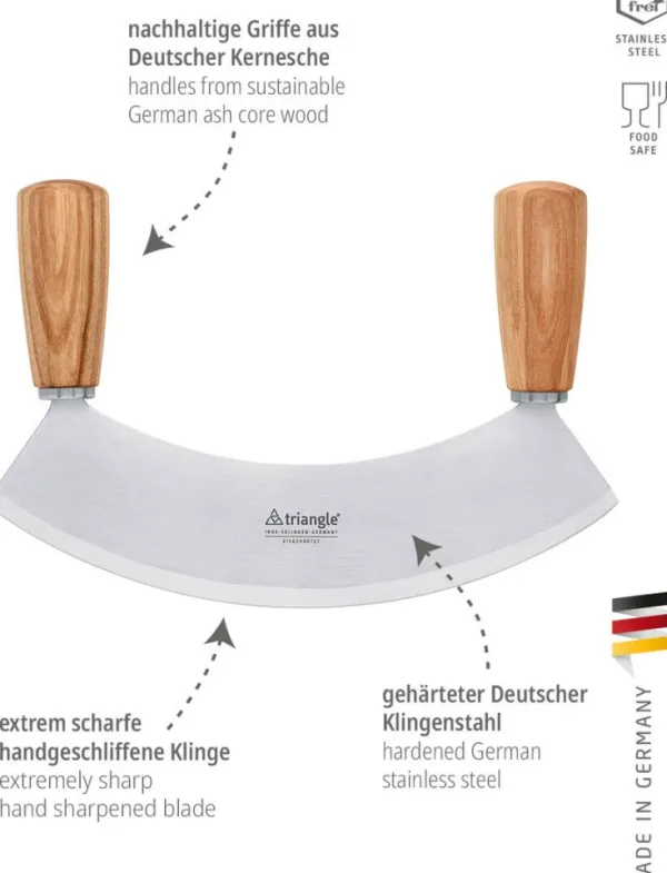 Zubereiten & Servieren>triangle Wiegemesser »Soul«
