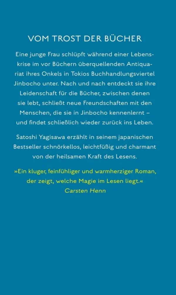 Romane>ZEIT Buchhandlung Yagisawa, S: Tage in der Buchhandlung Morisaki