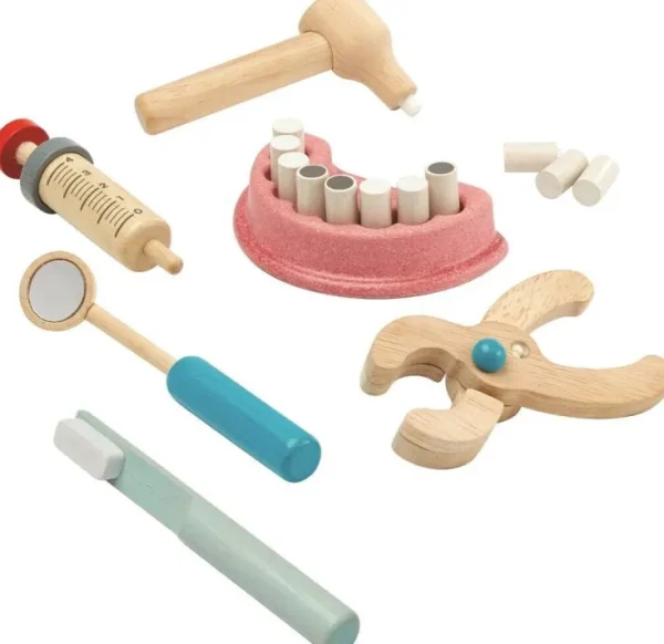 Nikolausgeschenke | Holzspielzeug>Plan Toys Zahnarzt-Set