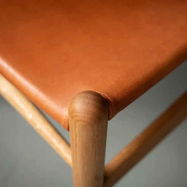 Sondereditionen | Stühle & Sessel>Carl Hansen ZEIT Sonderedition »CH24«, Wishbone Chair aus Eiche und Leder
