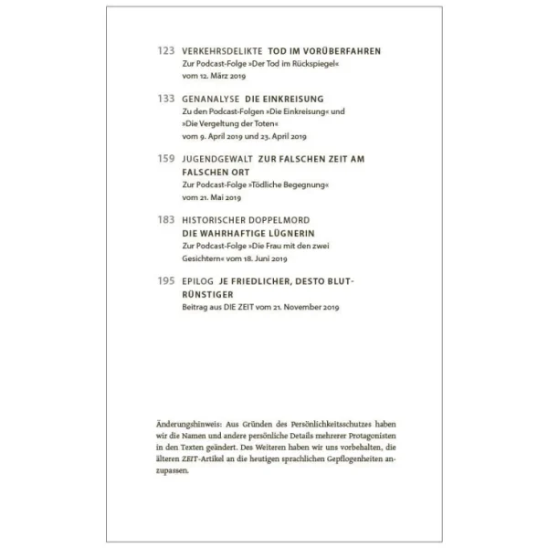 Krimis & True Crime>DIE ZEIT ZEIT Verbrechen - Paperback