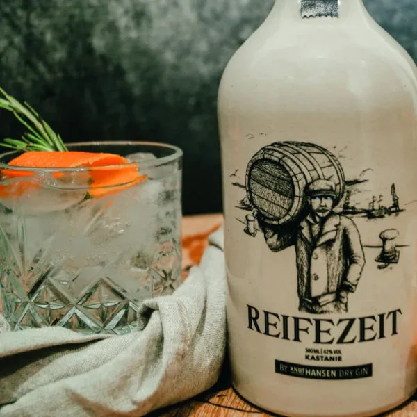 Sondereditionen | Gin & Vodka>Knut Hansen Dry Gin ZEIT-Jubiläumsedition Gin »REIFEZEIT«