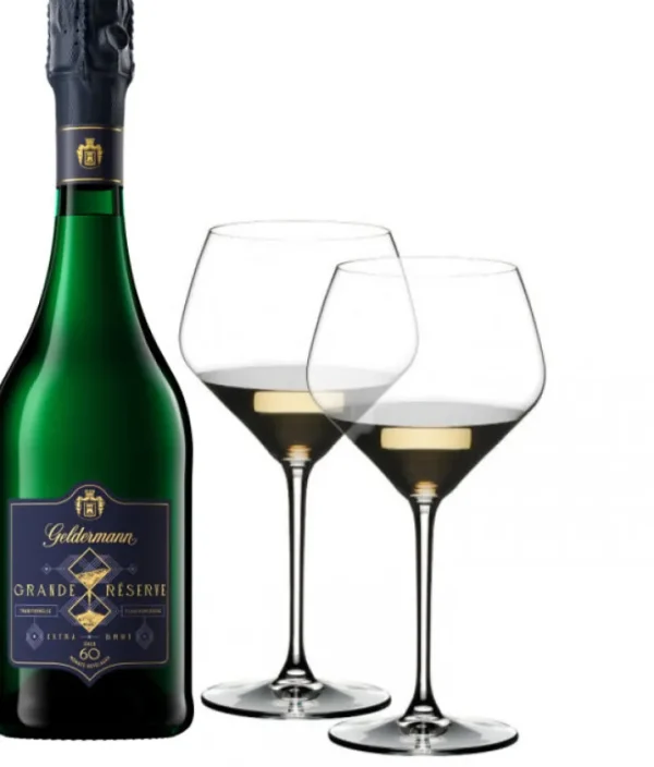 Sondereditionen | Cremant & Sekt>Geldermann ZEIT-Sonderedition Grande Réserve & Riedel Gläser