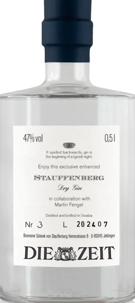 Sondereditionen | Gin & Vodka>Stauffenberg-Edelbrand ZEIT-Sonderedition Gin »Stauffenberg«