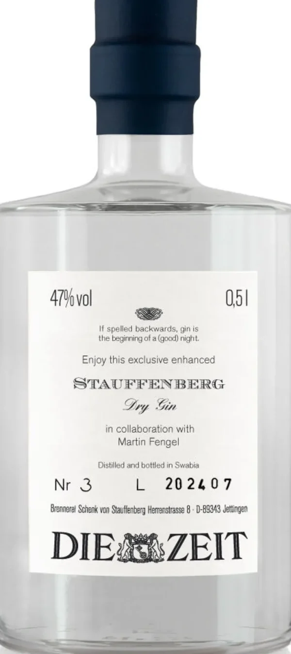 Sondereditionen | Gin & Vodka>Stauffenberg-Edelbrand ZEIT-Sonderedition Gin »Stauffenberg«