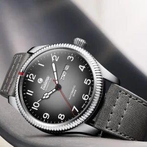 Armbanduhren>Tutima Glashütte ZEIT-Sonderedition »Grand Flieger Classic Automatic Schiefergrau«