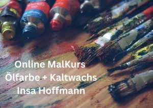 Alle Werke>Insa Hoffmann ZEIT-Sonderedition Kunstkurs: - Kaltwachs und Ölfarbe
