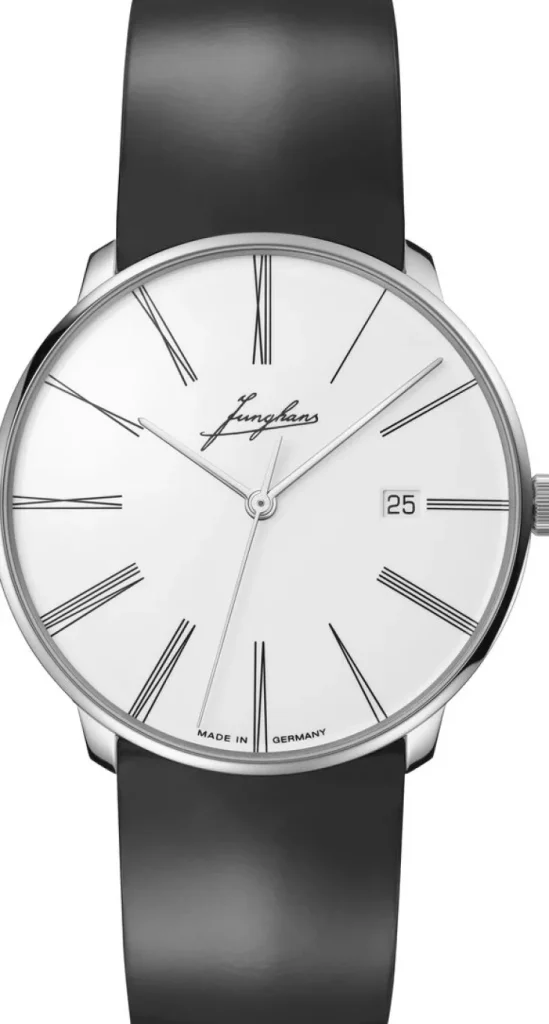 Armbanduhren>Junghans ZEIT-Sonderedition »Meister fein Automatic Edition Erhard«, Weissgold