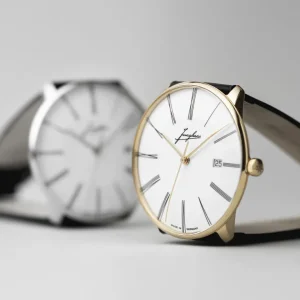 Armbanduhren>Junghans ZEIT-Sonderedition »Meister fein Automatic Edition Erhard«, Weissgold