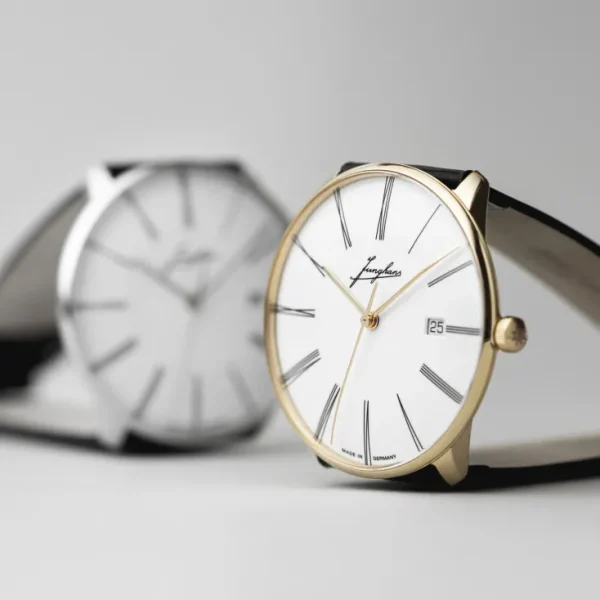Armbanduhren>Junghans ZEIT-Sonderedition »Meister fein Automatic Edition Erhard«, Weissgold