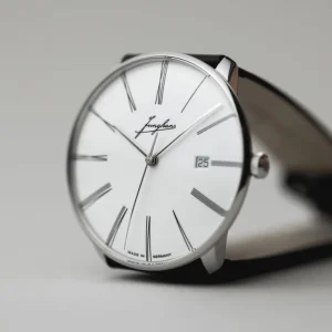 Armbanduhren>Junghans ZEIT-Sonderedition »Meister fein Automatic Edition Erhard«, Weissgold