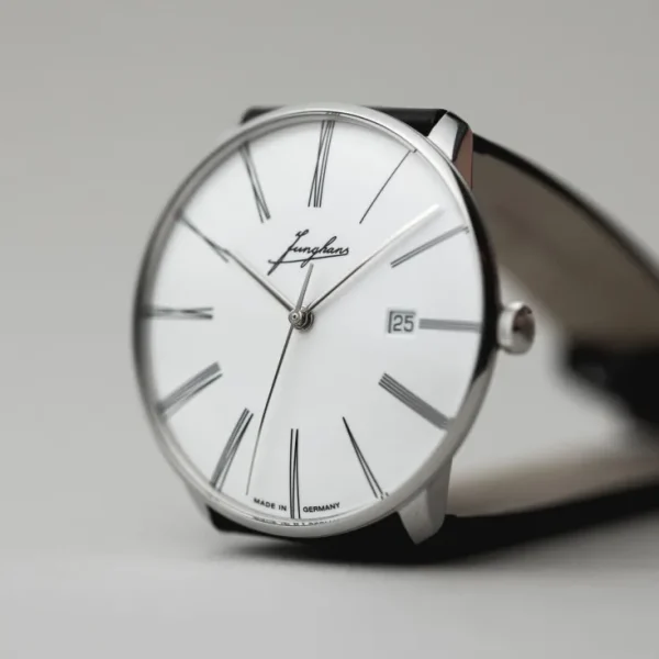 Armbanduhren>Junghans ZEIT-Sonderedition »Meister fein Automatic Edition Erhard«, Weissgold