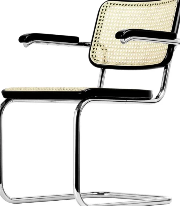 Sondereditionen | Stühle & Sessel>Thonet ZEIT-Sonderedition Stahlrohr-Freischwinger »S 64« von