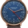 Armbanduhren>Sternglas ZEIT-Sonderedition Uhr »Hamburg«, Bronze
