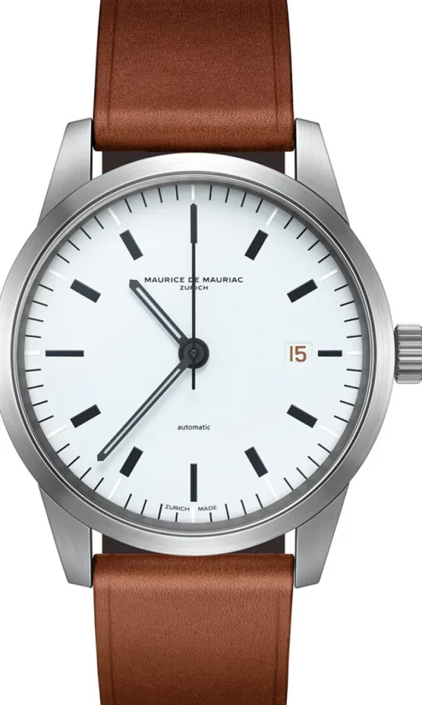 Armbanduhren>Maurice de Mauriac ZEIT-Sonderedition Uhr »L1 Weiss«