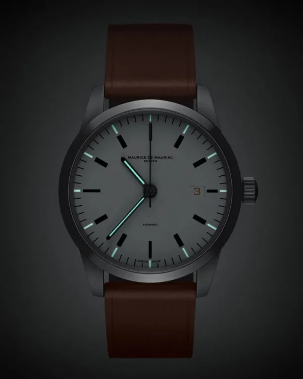 Armbanduhren>Maurice de Mauriac ZEIT-Sonderedition Uhr »L1 Weiss«