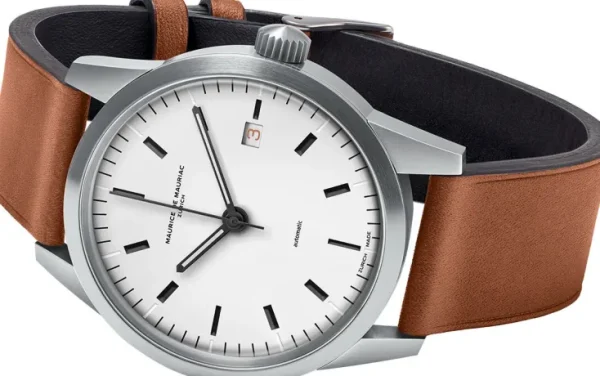 Armbanduhren>Maurice de Mauriac ZEIT-Sonderedition Uhr »L1 Weiss«