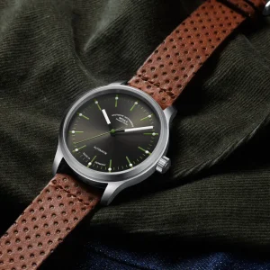 Armbanduhren>Mühle-Glashütte ZEIT-Sonderedition Uhr »Panova Grau« von Mühle Glashütte