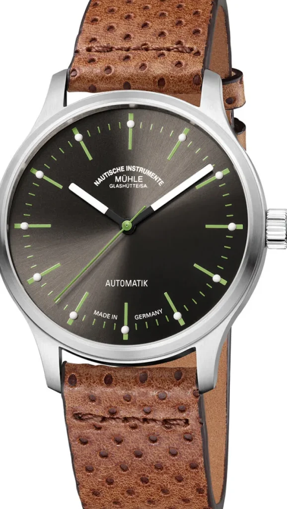 Armbanduhren>Mühle-Glashütte ZEIT-Sonderedition Uhr »Panova Grau« von Mühle Glashütte