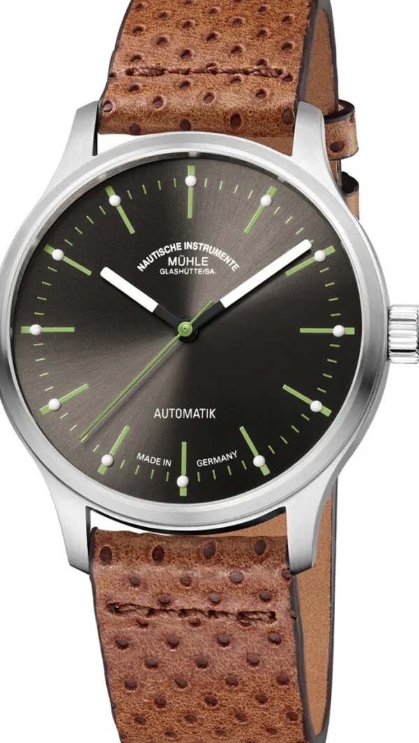 Armbanduhren>Mühle-Glashütte ZEIT-Sonderedition Uhr »Panova Grau« von Mühle Glashütte