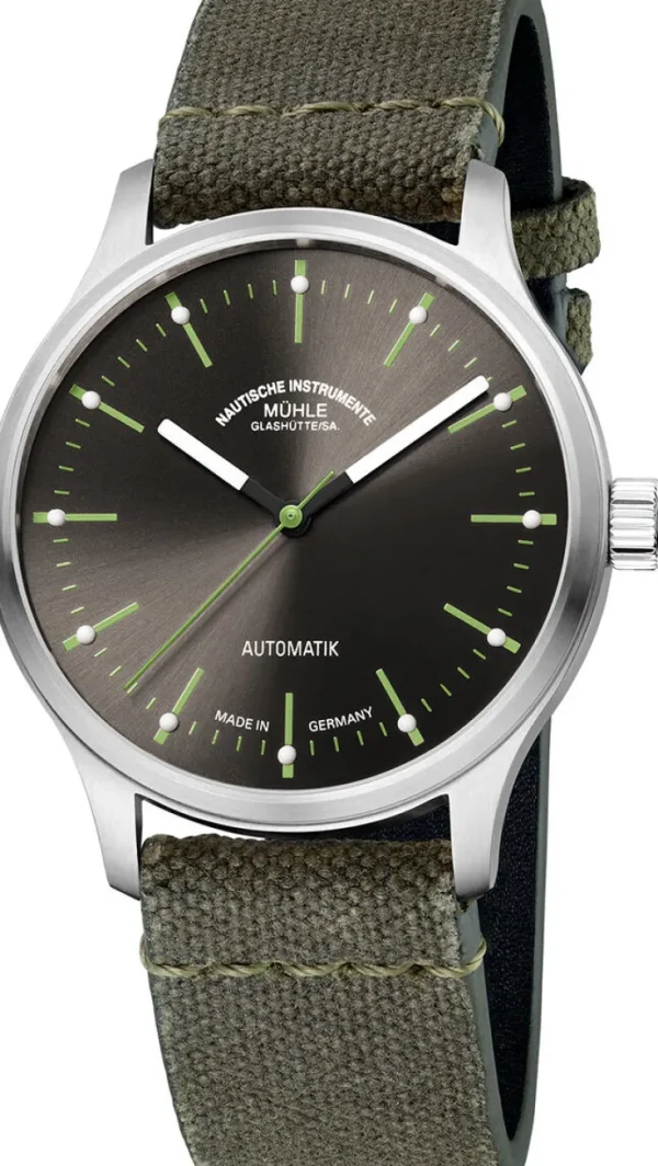 Armbanduhren>Mühle-Glashütte ZEIT-Sonderedition Uhr »Panova Grau« von Mühle Glashütte