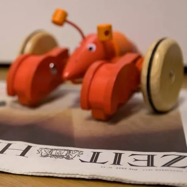 Nikolausgeschenke | Holzspielzeug>GOKI Ziehtier »Hummer Rüdiger«
