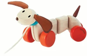 Nikolausgeschenke | Holzspielzeug>Plan Toys Ziehtier Hund