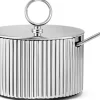 Zubereiten & Servieren>Georg Jensen Zuckerdose mit Löffel »Bernadotte«