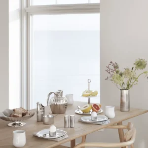 Zubereiten & Servieren>Georg Jensen Zuckerdose mit Löffel »Bernadotte«